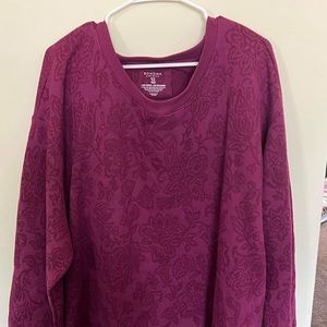 Sonoma 3x Burgundy Sweatshirt
